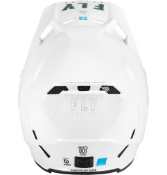 Casco FLY RACING Formula S Carbon Solid - Blanco