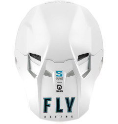 Casco FLY RACING Formula S Carbon Solid - Blanco