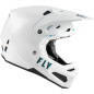 FLY RACING Formula S Carbon Solid Helm - Weiß