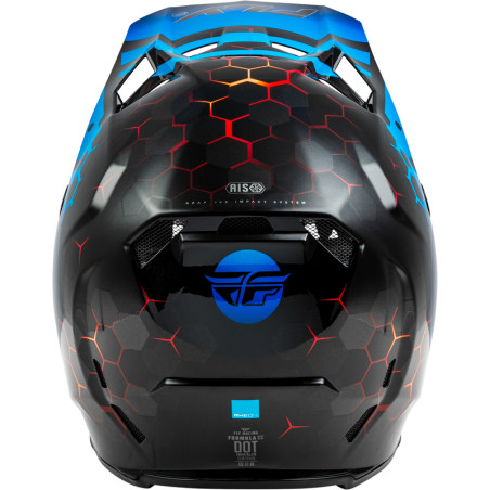 Casque FLY RACING Formula CC Tektonic - noir/bleu/rouge - taille XL