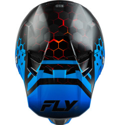 FLY RACING Formula CC Tektonic Helmet - Black/Blue/Red