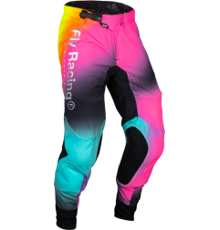 Pantalón FLY RACING Lite L.E. Legacy - Fucsia / Electric Blue / Hi-Vis