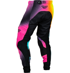 Pantalón FLY RACING Lite L.E. Legacy - Fucsia / Electric Blue / Hi-Vis - talla 30