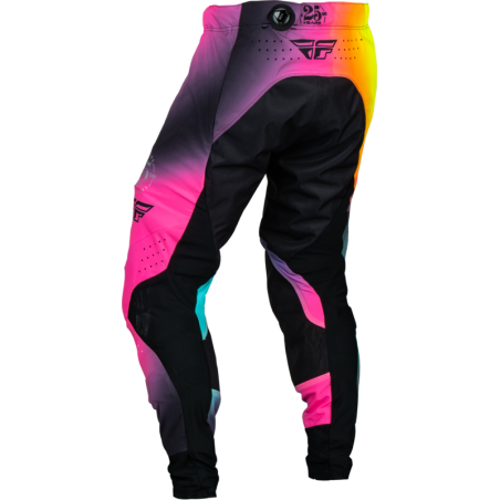 Pantalón FLY RACING Lite L.E. Legacy - Fucsia / Electric Blue / Hi-Vis - talla 30