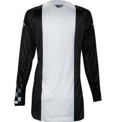 FLY RACING Lite Woman Jersey - Black/Light Grey