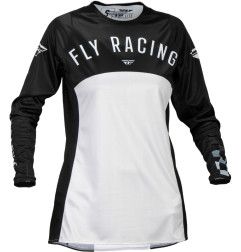 Maillot femme FLY RACING Lite - noir/gris clair