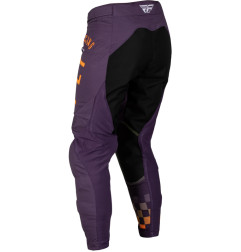 FLY RACING Lite woman Pants - Deep Purple/White/Neon Coral