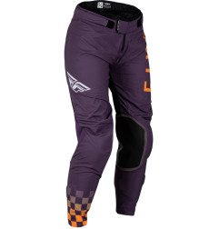 Pantalón mujer FLY RACING Lite - Deep Purple / Blanco / Neon Coral