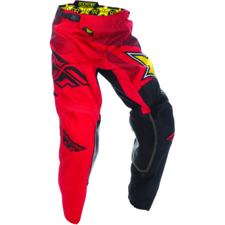 FLY RACING Kinetic Rockstar Pants - Red/Black - size 28S