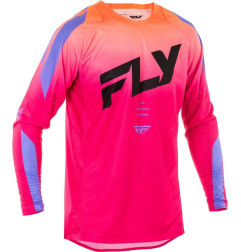 FLY RACING Evolution DST Jersey - Pink/Lavendel/Schwarz