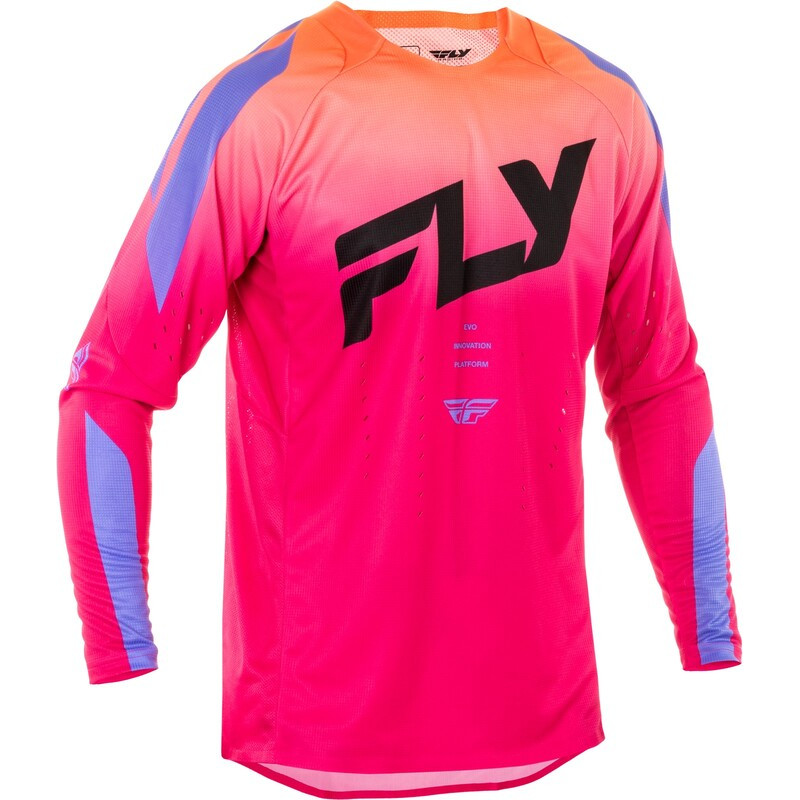 FLY RACING Evolution DST Jersey - Pink/Lavender/Black - size M FLY RACING Evolution DST Jersey - Pink/Lavender/Black - size M