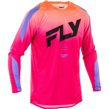 FLY RACING Evolution DST Jersey - Pink/Lavendel/Schwarz