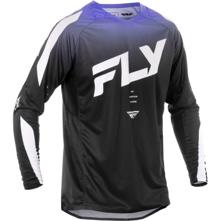 FLY RACING Evolution DST Jersey - Schwarz/Weiß/Purple