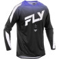 FLY RACING Evolution DST Jersey - Schwarz/Weiß/Purple FLY RACING Evolution DST Jersey - Schwarz/Weiß/Purple