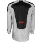 Camiseta FLY RACING Kinetic SYM - Gris claro / Rojo / Negro