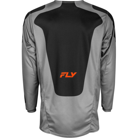 Camiseta FLY RACING Kinetic SYM - Gris / Naranja / Negro