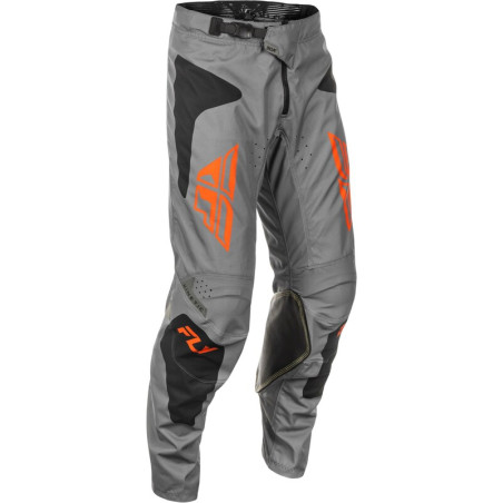 Pantalon FLY RACING Kinetic SYM - gris/orange/noir