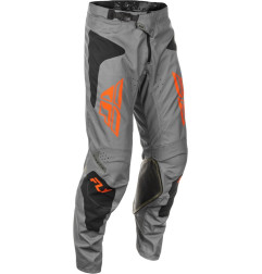 Pantalón FLY RACING Kinetic SYM - Gris / Naranja / Negro