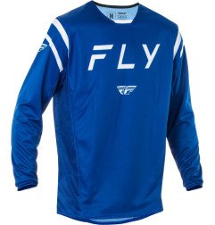 FLY RACING Kinetic Center Jersey - Navy/Weiß
