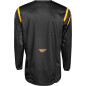 FLY RACING Kinetic Center Jersey - Schwarz/Gold