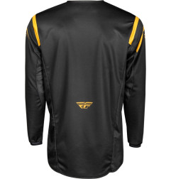 Camiseta FLY RACING Kinetic Center - Negro / Oro