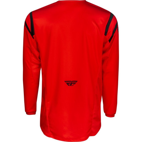 FLY RACING Kinetic Center Jersey - Red/Black