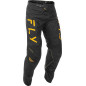 Pantalón FLY RACING Kinetic Center - Negro / Oro Pantalón FLY RACING Kinetic Center - Negro / Oro
