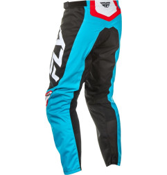Pantalón FLY RACING F-16 - Azul claro / Rojo / Negro - talla 30