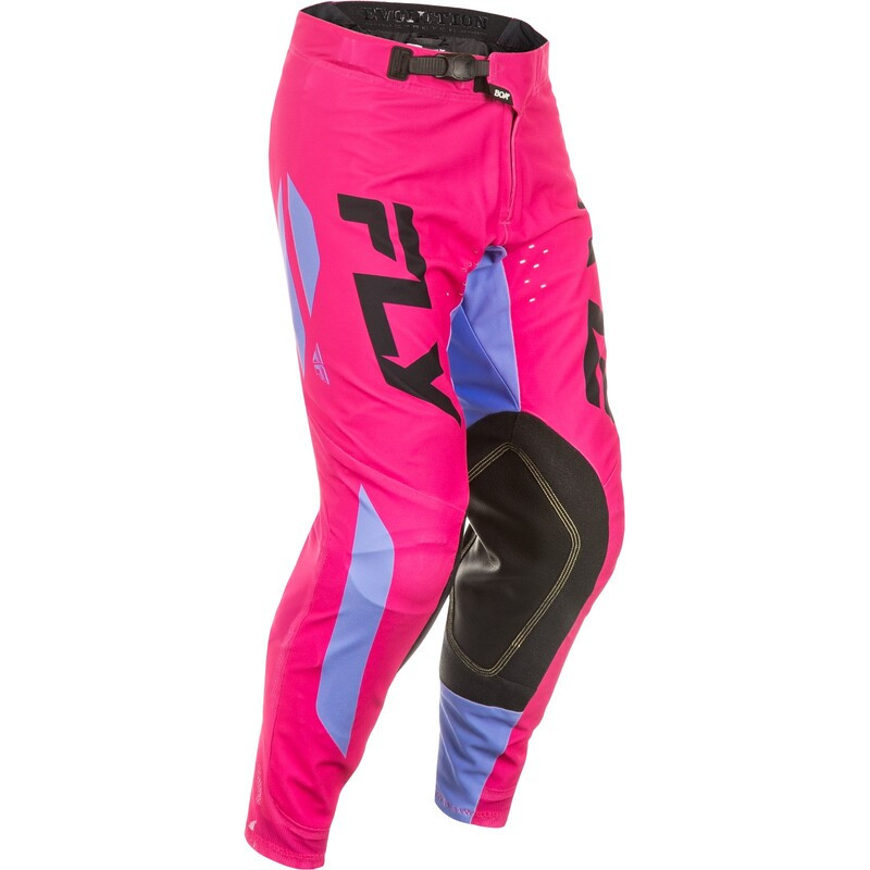 Pantalón FLY RACING Evolution DST - Rosa / Lavanda / Negro - talla 36