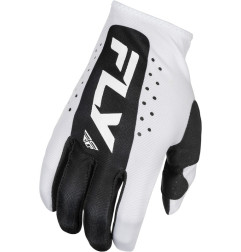 FLY RACING Lite Gloves - White/Black