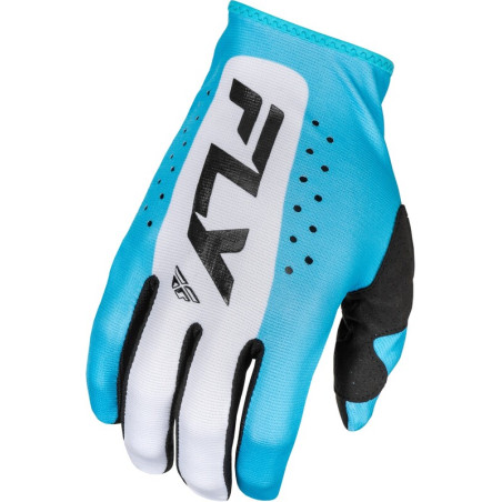 FLY RACING Lite Handschuhe- Blau/Weiß/Schwarz