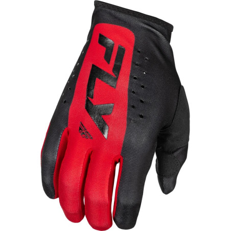 Guantes FLY RACING Lite - Negro / Rojo - 378-711