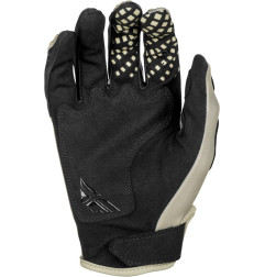FLY RACING Kinetic SYM Handschuhe- Hellgrau/Rot/Schwarz