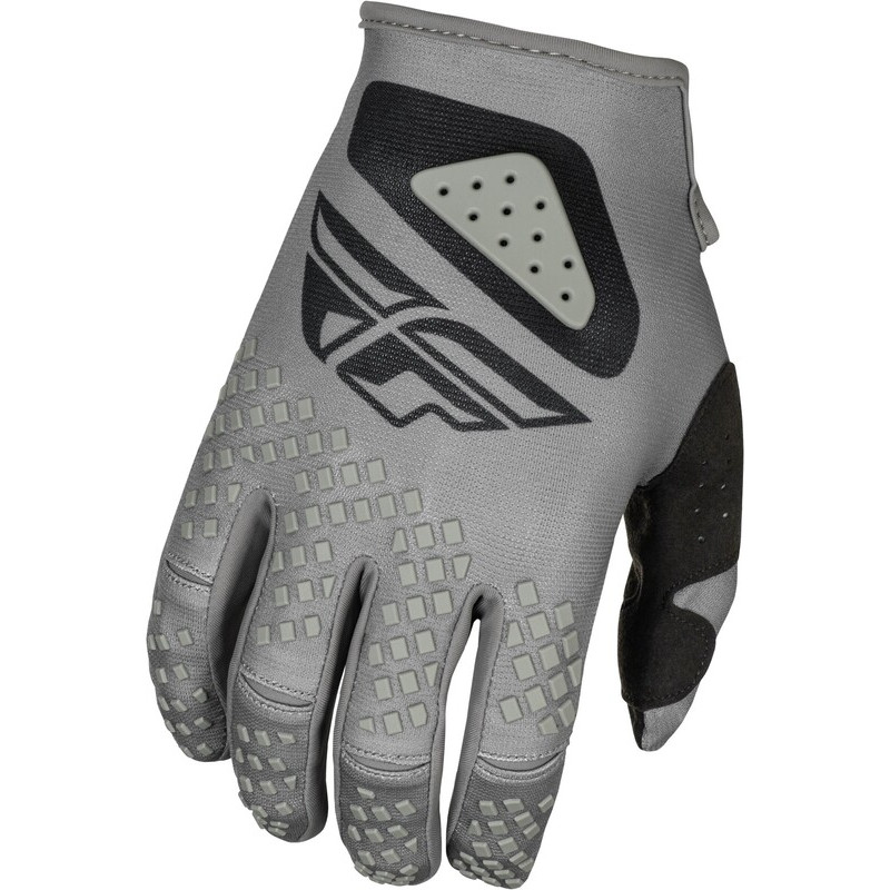 FLY RACING Kinetic SYM Handschuhe- Grau/Schwarz