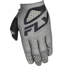 FLY RACING Kinetic SYM Handschuhe- Grau/Schwarz