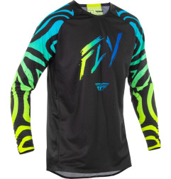 Camiseta FLY RACING Evolution DST S.E. Zen - Negro / Azul / Hi-Vis