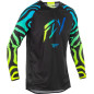 FLY RACING Evolution DST S.E. Zen Jersey - Black/Blue/Hi-Vis - size S