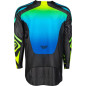 FLY RACING Evolution DST S.E. Zen Jersey - Schwarz/Blau/Hi-Vis - Größe S FLY RACING Evolution DST S.E. Zen Jersey - Schwarz/Blau/Hi-Vis - Größe S