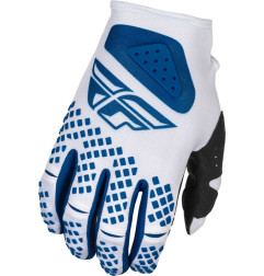 Gants FLY RACING Kinetic Center - blanc/navy