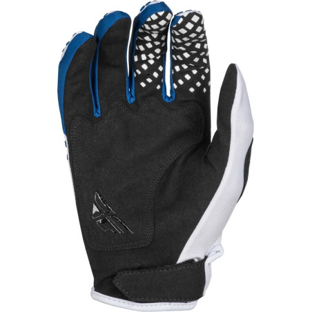 Gants FLY RACING Kinetic Center - blanc/navy - taille 2XL