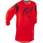 Maillot enfant FLY RACING Kinetic Stoke - rouge/noir - taille YXL