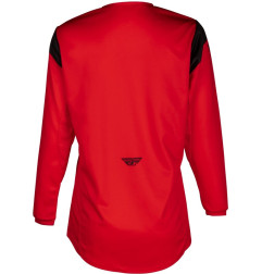 Camiseta infantil FLY RACING Kinetic Stoke - Rojo / Negro - talla YXL