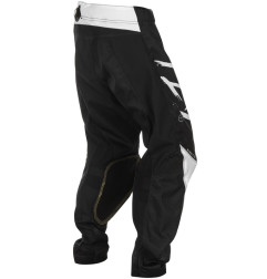 FLY RACING Kinetic Stoke Jugendhose- Schwarz/Weiß