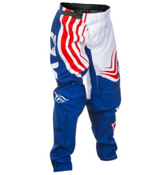 Pantalón infantil FLY RACING F-16 - Rojo / Blanco / Azul