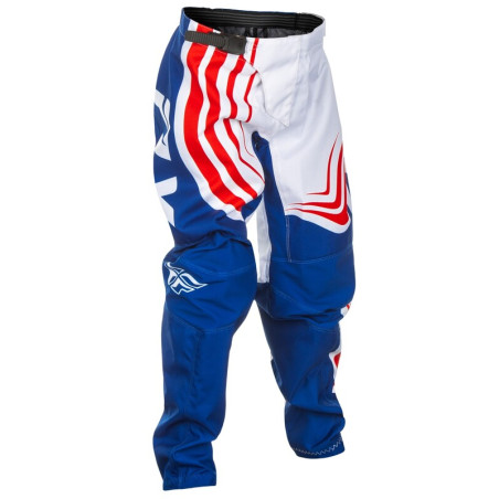 FLY RACING F-16 Jugendhose- Rot/Weiß/Blau