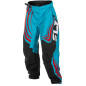 FLY RACING F-16 Jugendhose- Cyan/Schwarz/Rot