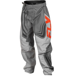 Pantalon enfant FLY RACING F-16 - gris/orange