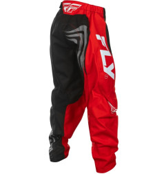 Pantalon enfant FLY RACING F-16 - noir/rouge/blanc