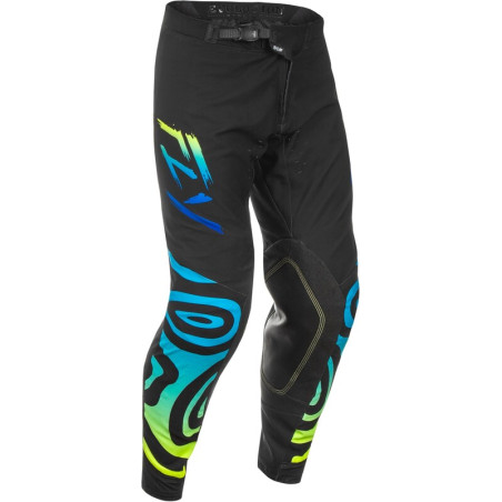 FLY RACING Evolution DST S.E. Zen Hose- Schwarz/Blau/Hi-Vis
