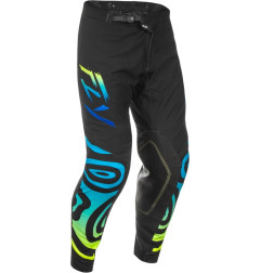 FLY RACING Evolution DST S.E. Zen Hose- Schwarz/Blau/Hi-Vis